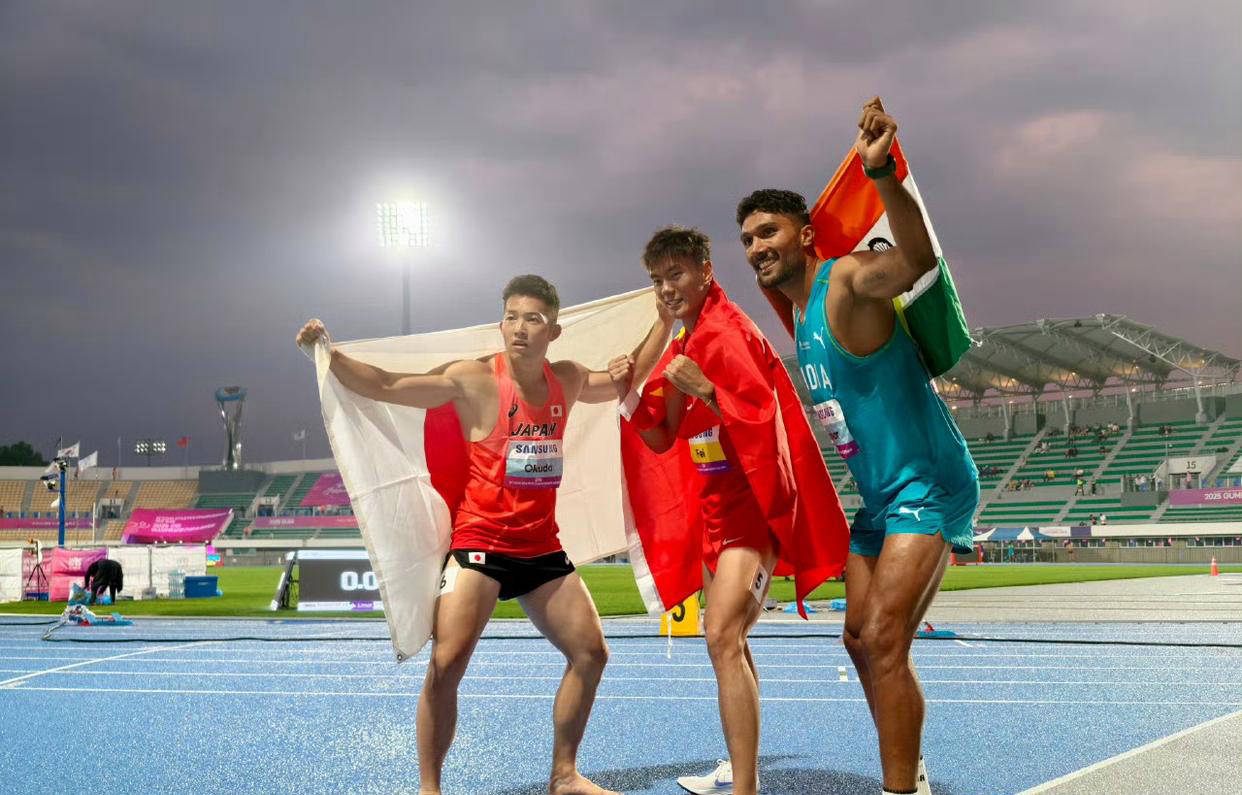 爱沙尼亚选手斩获田径比赛冠军