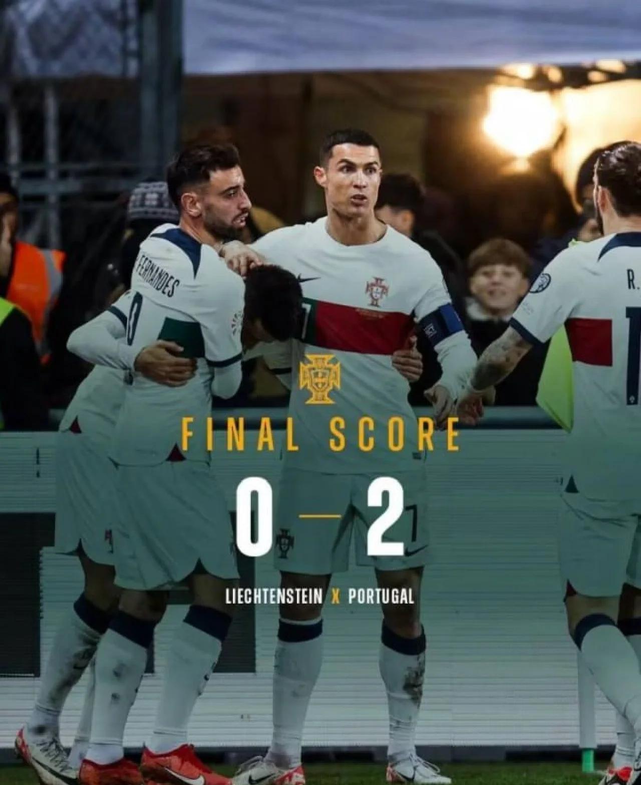 包含葡萄牙队在欧预赛中胜券在握，轻松晋级的词条