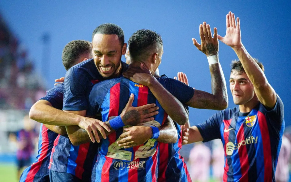 巴塞罗那豪取胜利，实力强劲的简单介绍